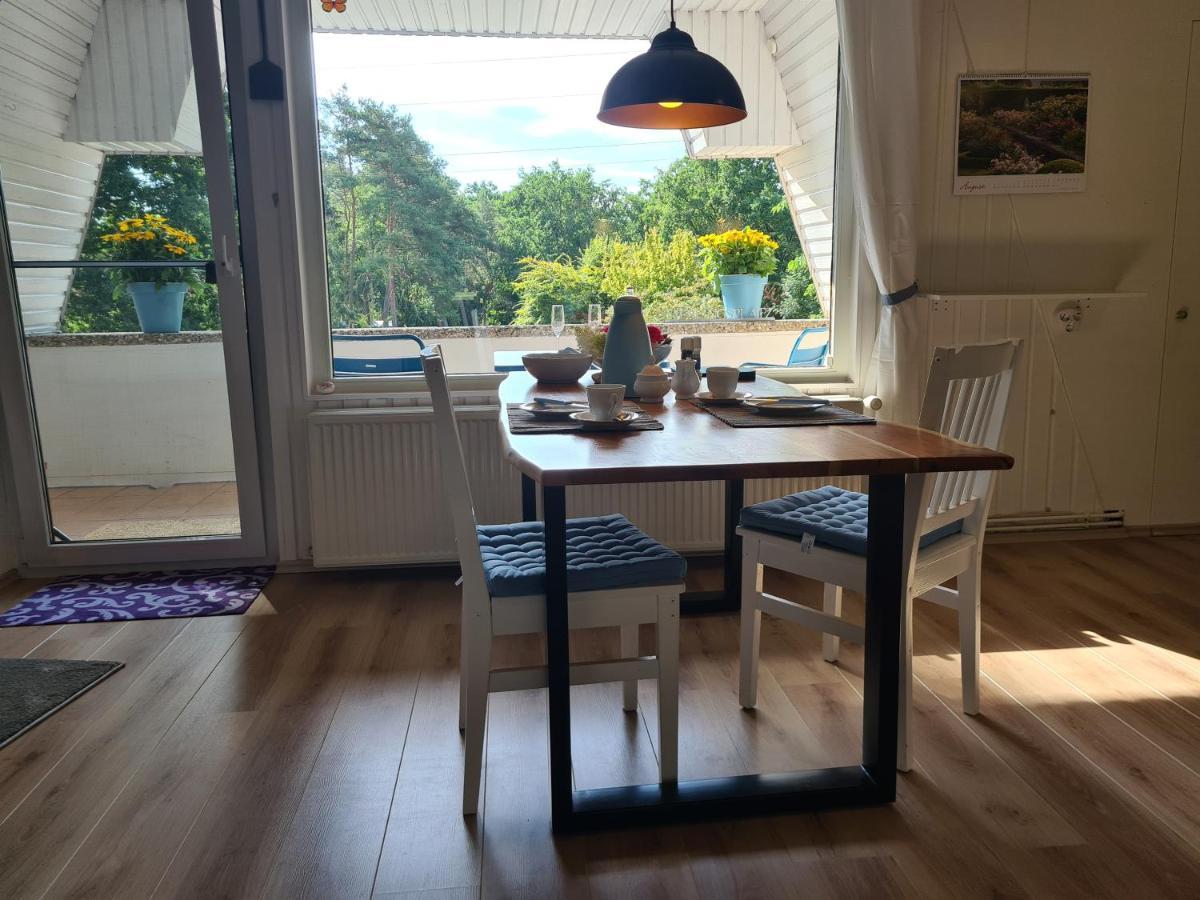 Tom Olen Stien - Heidjer Ferien Appartement Oldendorf  Buitenkant foto