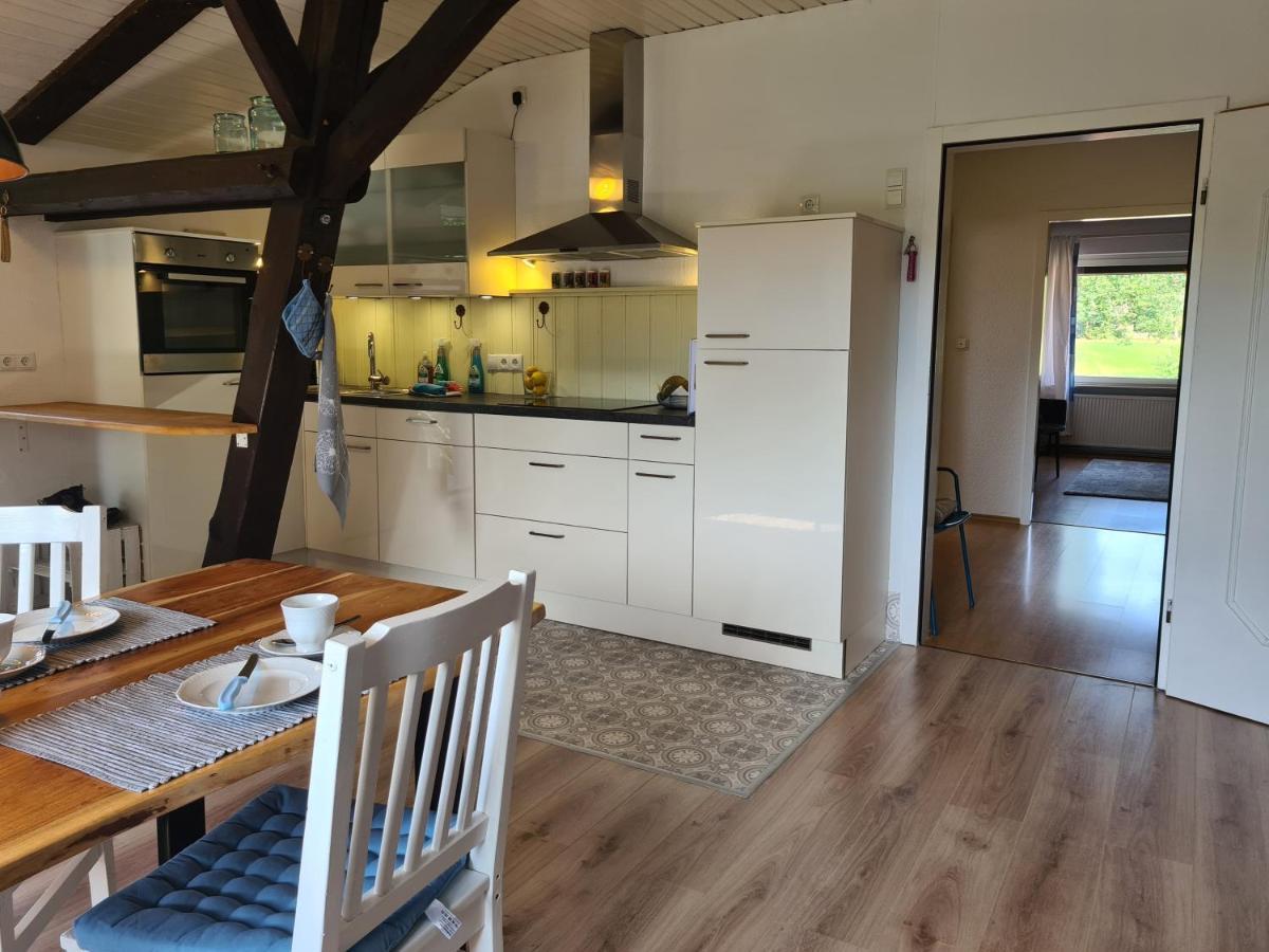 Tom Olen Stien - Heidjer Ferien Appartement Oldendorf  Buitenkant foto